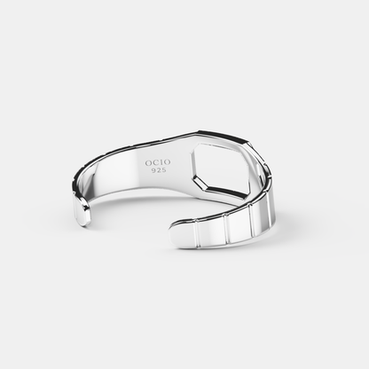 SILVER TIMELESS WATCH CUFF